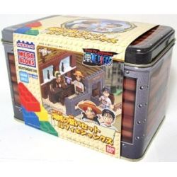 MEGA BLOKS 4161 non  LUFFY VÀ SHANKS bộ đồ chơi xếp lắp ráp ghép mô hình One Piece LUFFY & SHANKS Đảo Hải Tặc