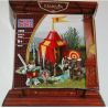 MEGA BLOKS 2202 non  TRẠI CỦA ASLAN bộ đồ chơi xếp lắp ráp ghép mô hình The Chronicles Of Narnia ASLAN'S CAMP Biên Niên Sử Narnia 40 khối