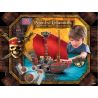 MEGA BLOKS 1071 non  NỮ HOÀNG HẠM bộ đồ chơi xếp lắp ráp ghép mô hình Pirates Of The Caribbean FLAGSHIP BATTLERS EMPRESS Cướp Biển Vùng Caribe 65 khối