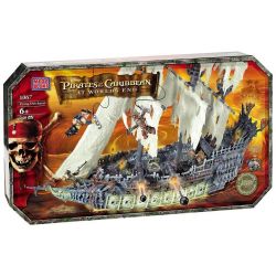 MEGA BLOKS 1067 non  NGƯỜI HÀ LAN BAY bộ đồ chơi xếp lắp ráp ghép mô hình Pirates Of The Caribbean FLYING DUCHMAN Cướp Biển Vùng Caribe 240 khối