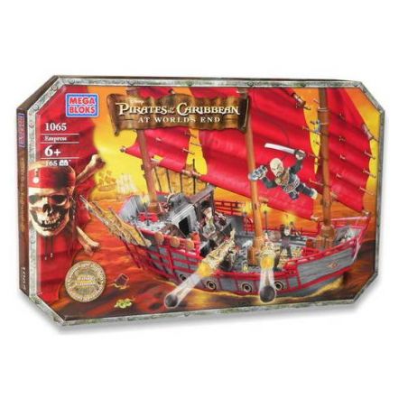 MEGA BLOKS 1065 non  NỮ HOÀNG bộ đồ chơi xếp lắp ráp ghép mô hình Pirates Of The Caribbean EMPRESS Cướp Biển Vùng Caribe 165 khối