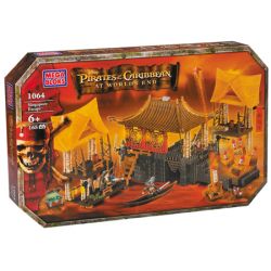 MEGA BLOKS 1064 non  TRỐN SINGAPORE bộ đồ chơi xếp lắp ráp ghép mô hình Pirates Of The Caribbean SINGAPORE ESCAPE Cướp Biển Vùng Caribe 165 khối