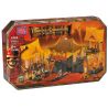 MEGA BLOKS 1064 non  TRỐN SINGAPORE bộ đồ chơi xếp lắp ráp ghép mô hình Pirates Of The Caribbean SINGAPORE ESCAPE Cướp Biển Vùng Caribe 165 khối