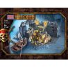 MEGA BLOKS 1043 non  ĐẢO CHẾT CHÓC bộ đồ chơi xếp lắp ráp ghép mô hình Pirates Of The Caribbean ISLA MUERTA Cướp Biển Vùng Caribe 95 khối