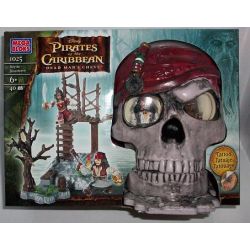 MEGA BLOKS 1025 non  KHÁM PHÁ CỬA SÔNG bộ đồ chơi xếp lắp ráp ghép mô hình Pirates Of The Caribbean BAYOU DISCOVERY Cướp Biển Vùng Caribe 40 khối