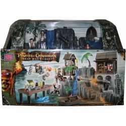 MEGA BLOKS 1018 non  QUAN TÀI THU THẬP LINH HỒN bộ đồ chơi xếp lắp ráp ghép mô hình Pirates Of The Caribbean DEAD MAN'S CHEST Cướp Biển Vùng Caribe 200 khối
