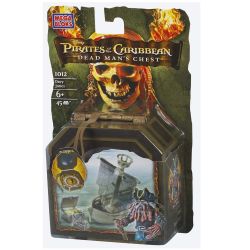 MEGA BLOKS 1012 non  ĐỘI TRƯỞNG DAVID JONES bộ đồ chơi xếp lắp ráp ghép mô hình Pirates Of The Caribbean CAPTAIN DAVY JONES Cướp Biển Vùng Caribe 45 khối