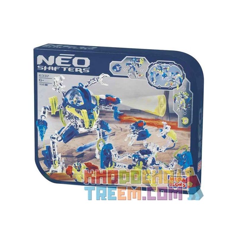 MEGA BLOKS 6337 non  SHIFTER. bộ đồ chơi xếp lắp ráp ghép mô hình Computer Games SPLIT::SHIFTER Trò Chơi 158 khối