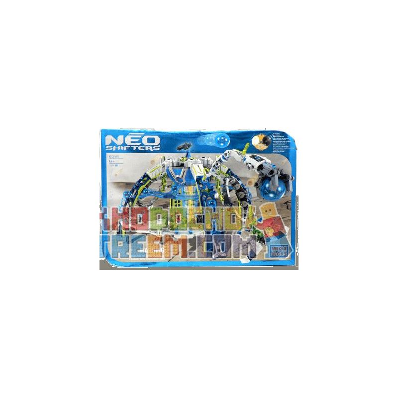 MEGA BLOKS 6315 non  CƠ SỞ NĂNG LƯỢNG bộ đồ chơi xếp lắp ráp ghép mô hình Computer Games HYDRAX::ENERGY BASE Trò Chơi 115 khối