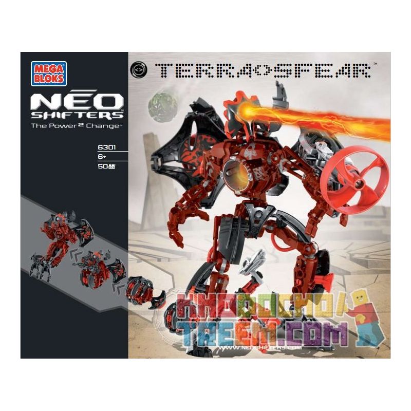 MEGA BLOKS 6301 non  TERRA <> BẦU KHÍ QUYỂN bộ đồ chơi xếp lắp ráp ghép mô hình  TERRA<> SFEAR Kỹ Thuật Công Nghệ Cao Mô Hình Phương Tiện 50 khối