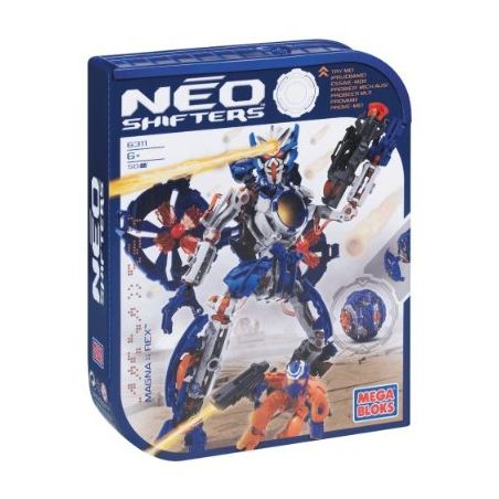 MEGA BLOKS 6311 non  REX. bộ đồ chơi xếp lắp ráp ghép mô hình MAGNA REX 50 khối