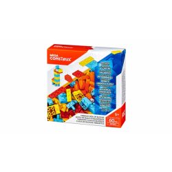 MEGA BLOKS DYG83 non  HỘP KHỐI ™ SỐNG ĐỘNG [60 CHIẾC] bộ đồ chơi xếp lắp ráp ghép mô hình Creator VIBRANT BOX OF BLOCKS™ [60 PCS] Sáng Tạo 60 khối