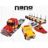 MEGA BLOKS 5983 non  ĐUA XE NGOÀI KHƠI bộ đồ chơi xếp lắp ráp ghép mô hình Mini Modular OFF SHORE RACING Đường Phố Thu Nhỏ 470 khối