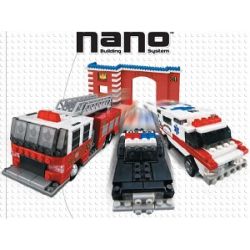 MEGA BLOKS 5981 non  PHẢN HỒI KHẨN CẤP bộ đồ chơi xếp lắp ráp ghép mô hình Mini Modular EMERGENCY RESPONSE Đường Phố Thu Nhỏ 515 khối