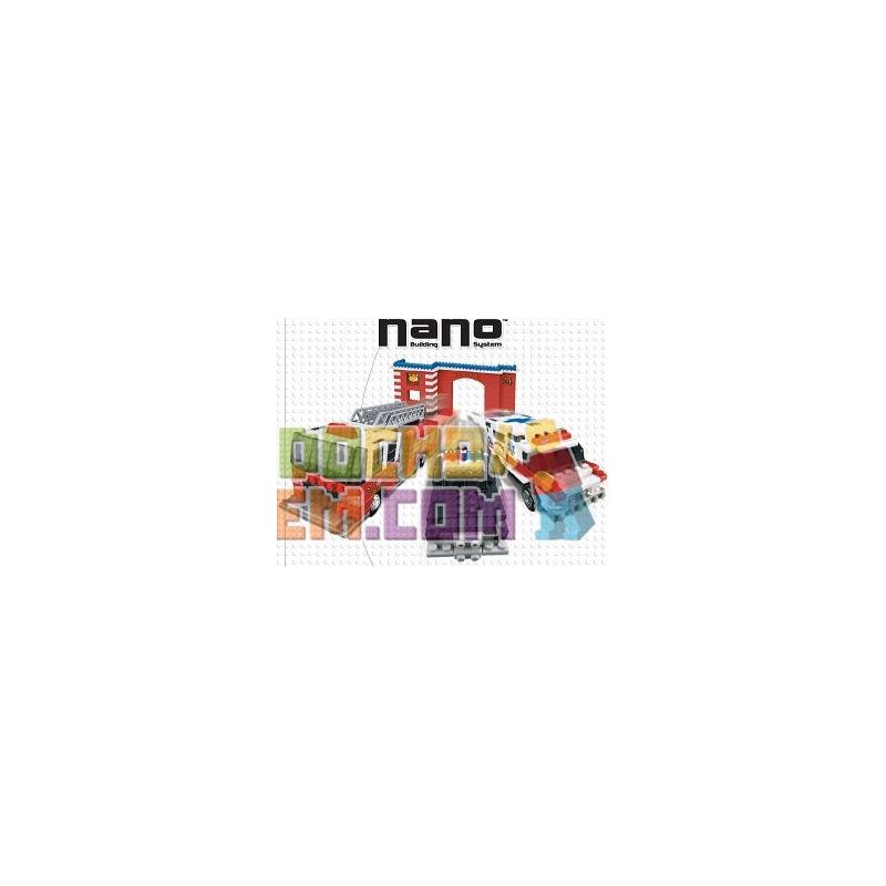 MEGA BLOKS 5981 non  PHẢN HỒI KHẨN CẤP bộ đồ chơi xếp lắp ráp ghép mô hình Mini Modular EMERGENCY RESPONSE Đường Phố Thu Nhỏ 515 khối