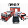 MEGA BLOKS 5981 non  PHẢN HỒI KHẨN CẤP bộ đồ chơi xếp lắp ráp ghép mô hình Mini Modular EMERGENCY RESPONSE Đường Phố Thu Nhỏ 515 khối