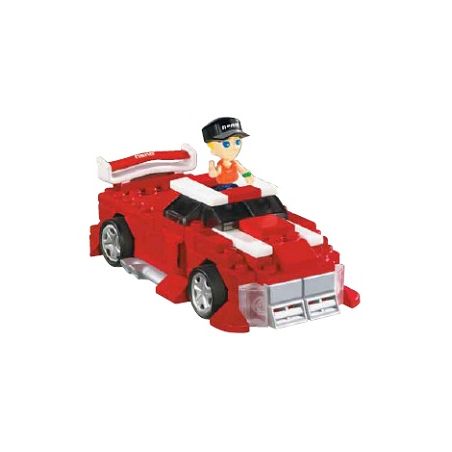 MEGA BLOKS 5909 non  NHẶT LÊN bộ đồ chơi xếp lắp ráp ghép mô hình Speed Champions Racing Cars PICK-UP TRUCK Đua Xe Công Thức 105 khối