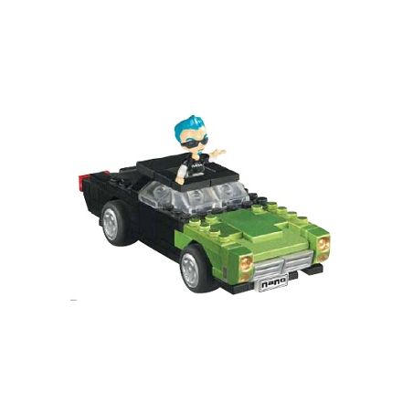 MEGA BLOKS 5908 non  XE CƠ BẮP bộ đồ chơi xếp lắp ráp ghép mô hình Speed Champions Racing Cars MUSCLE CAR Đua Xe Công Thức 100 khối