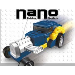 MEGA BLOKS 5904 non  REBEL ROADSTER. bộ đồ chơi xếp lắp ráp ghép mô hình Mini Modular Đường Phố Thu Nhỏ 55 khối