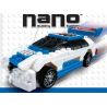 MEGA BLOKS 5902 non  TURBO RALLY RACER. bộ đồ chơi xếp lắp ráp ghép mô hình Mini Modular Đường Phố Thu Nhỏ 85 khối