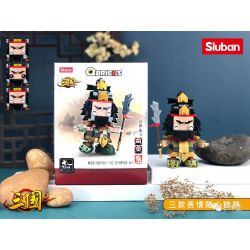 SLUBAN M38-B0761-10 B0761-10 0761-10 M38B0761-10 38-B0761-10 non  Q XIONG ZHANGFEI. bộ đồ chơi xếp lắp ráp ghép mô hình Three Kingdoms QBRICKS Tam Quốc Diễn Nghĩa 210 khối