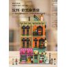 XINGBAO XB-01009 01009 XB01009 non  CỬA HÀNG TẠP HÓA bộ đồ chơi xếp lắp ráp ghép mô hình Modular Buildings EUROPA GROCERY STORE Mô Hình Nhà Cửa 4195 khối