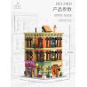 XINGBAO XB-01009 01009 XB01009 non  CỬA HÀNG TẠP HÓA bộ đồ chơi xếp lắp ráp ghép mô hình Modular Buildings EUROPA GROCERY STORE Mô Hình Nhà Cửa 4195 khối