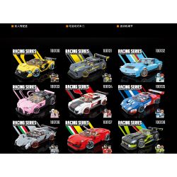 QuanGuan 100150 Quan Guan 100150 non  MCLAN. bộ đồ chơi xếp lắp ráp ghép mô hình Racers RACING Đua Tốc Độ 361 khối
