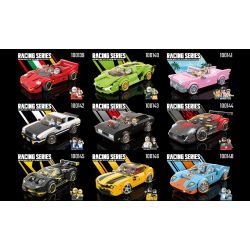 QuanGuan 100150 Quan Guan 100150 non  MCLAN. bộ đồ chơi xếp lắp ráp ghép mô hình Racers RACING Đua Tốc Độ 361 khối