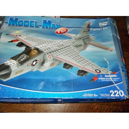 MEGA BLOKS 1311 non  MÁY BAY CHIẾN ĐẤU PHẢN LỰC bộ đồ chơi xếp lắp ráp ghép mô hình Military Army FIGHTER JET Quân Sự Bộ Đội 240 khối