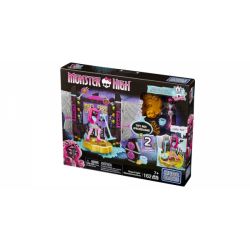 MEGA BLOKS DPK32 non  STAGE FRIGHT ™ bộ đồ chơi xếp lắp ráp ghép mô hình Monster High STAGE FRIGHT™ 162 khối