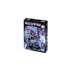 MEGA BLOKS DLB79 non  CỘT TIN ĐỒN MA QUÁI bộ đồ chơi xếp lắp ráp ghép mô hình Monster High GHOSTLY GOSSIP COLUMN 84 khối