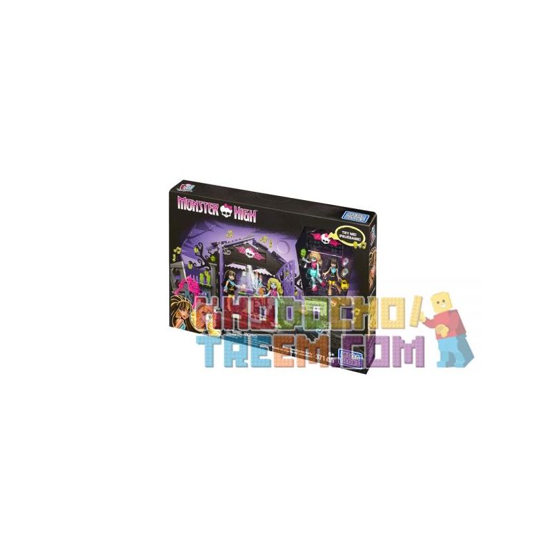 MEGA BLOKS CNF83 non  ĐẢNG GRAVEYARD GARDEN bộ đồ chơi xếp lắp ráp ghép mô hình Monster High GRAVEYARD GARDEN PARTY 371 khối