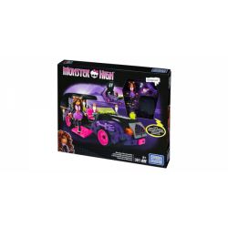 MEGA BLOKS CNF82 non  MONSTER MOVIE MOBILE. bộ đồ chơi xếp lắp ráp ghép mô hình Monster High MONSTER MOVIEMOBILE 301 khối