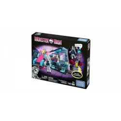 MEGA BLOKS CNF81 non  PHÒNG ĐIỆN KHÍ bộ đồ chơi xếp lắp ráp ghép mô hình Monster High ELECTRIFYING ROOM 147 khối
