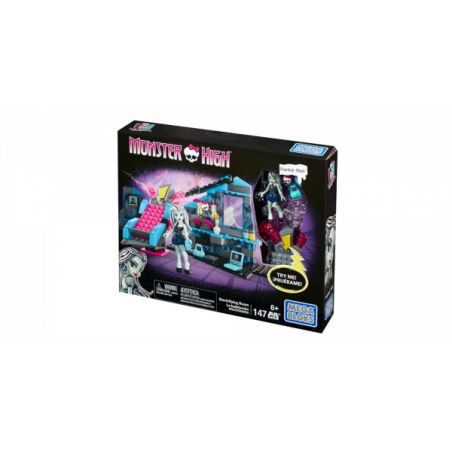 MEGA BLOKS CNF81 non  PHÒNG ĐIỆN KHÍ bộ đồ chơi xếp lắp ráp ghép mô hình Monster High ELECTRIFYING ROOM 147 khối