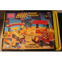 MEGA BLOKS 9816 non  ĐUA XE DUNE bộ đồ chơi xếp lắp ráp ghép mô hình Speed Champions Racing Cars BUILD & RACE DUNE RACERS Đua Xe Công Thức 265 khối