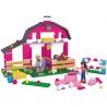 MEGA BLOKS 82713 non  TRANG TRẠI BLUE RIBBON bộ đồ chơi xếp lắp ráp ghép mô hình  BLUE RIBBON RANCH Các Bạn Gái 251 khối