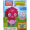 MEGA BLOKS 80652 non  POPPET. bộ đồ chơi xếp lắp ráp ghép mô hình Moshi Monsters 70 khối
