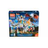 MEGA BLOKS FNY18 non  RỒNG TẤN CÔNG LÂU ĐÀI bộ đồ chơi xếp lắp ráp ghép mô hình Medieval Castle DRAGON CASTLE CLASH Chiến Tranh Trung Cổ 238 khối