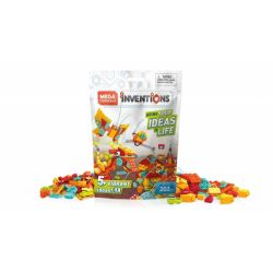 MEGA BLOKS FWP27 non  BỘ XÂY DỰNG SỐNG ĐỘNG bộ đồ chơi xếp lắp ráp ghép mô hình Creator VIBRANT BRICK BUILDING SET Sáng Tạo 202 khối