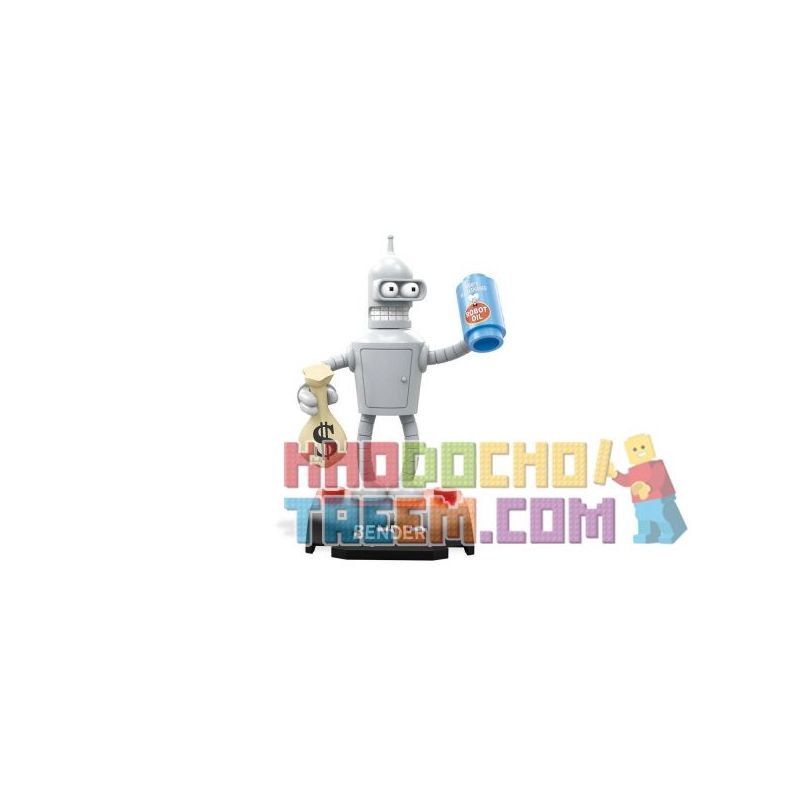 MEGA BLOKS FND72 non  BAN NHẠC bộ đồ chơi xếp lắp ráp ghép mô hình Movie & Game BENDER Phim Và Trò Chơi 11 khối