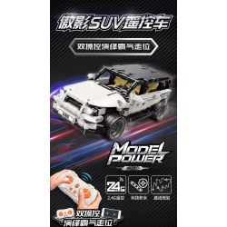 Enlighten 54002 Qman 54002 non  Ô TÔ ĐIỀU KHIỂN TỪ XA AOYING SUV bộ đồ chơi xếp lắp ráp ghép mô hình  MODEL POWER Kỹ Thuật Công Nghệ Cao Mô Hình Phương Tiện
