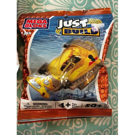 MEGA BLOKS 1683 non  H2O EXPLORER. bộ đồ chơi xếp lắp ráp ghép mô hình Khám Phá 44 khối