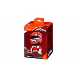 MEGA BLOKS DXB87 non  CHIẾN BINH ĐỎ bộ đồ chơi xếp lắp ráp ghép mô hình Brickheadz RED RANGER Nhân Vật Đầu To 127 khối