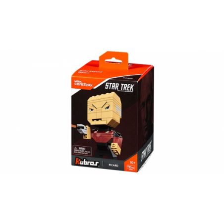 MEGA BLOKS DXB82 non  PICAD. bộ đồ chơi xếp lắp ráp ghép mô hình Brickheadz PICARD Nhân Vật Đầu To 110 khối