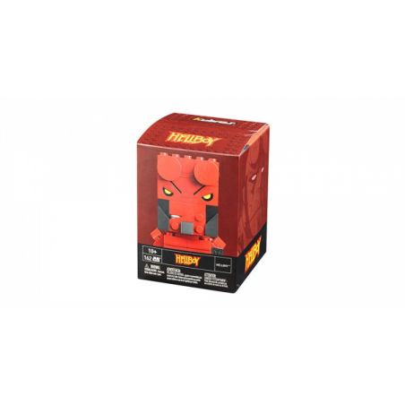 MEGA BLOKS DTW66 non  CẬU BÉ ĐỊA NGỤC bộ đồ chơi xếp lắp ráp ghép mô hình Brickheadz HELLBOY™ Nhân Vật Đầu To 162 khối