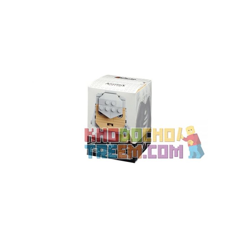 MEGA BLOKS DPH92 non  AIIO. bộ đồ chơi xếp lắp ráp ghép mô hình Brickheadz EZIO Nhân Vật Đầu To 148 khối