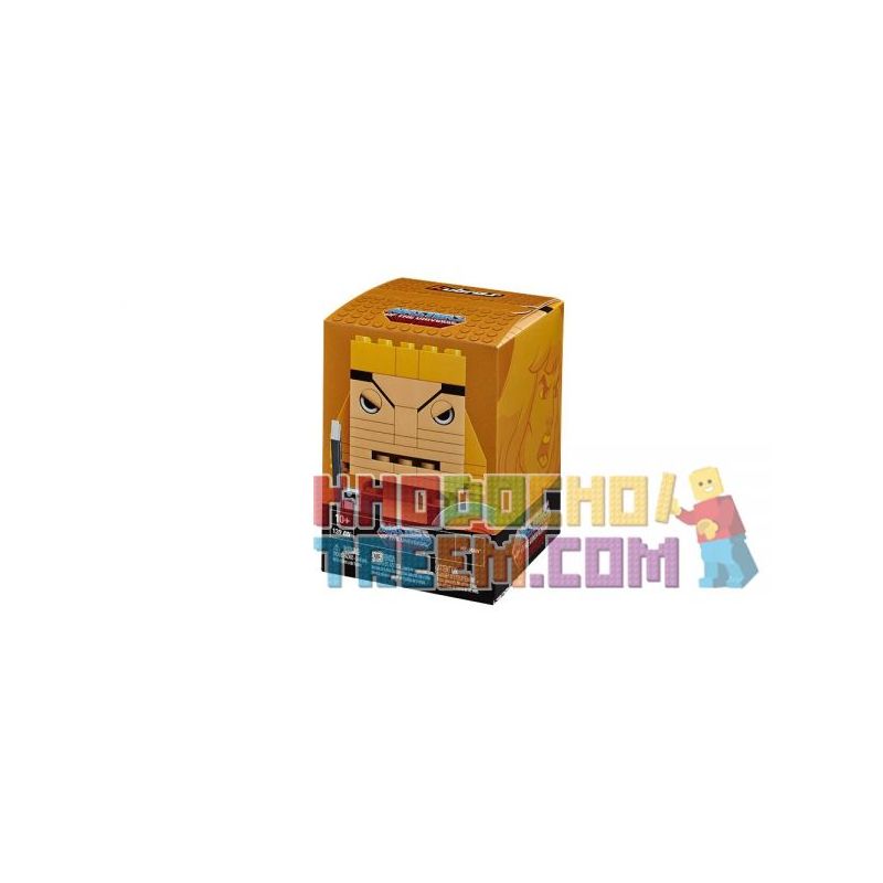 MEGA BLOKS DPH91 non  HIMAN. bộ đồ chơi xếp lắp ráp ghép mô hình Brickheadz HE-MAN™ Nhân Vật Đầu To 139 khối