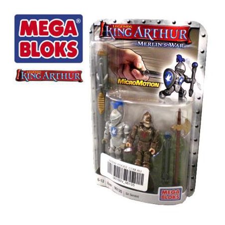 MEGA BLOKS 96135 non  JAZZ JAZZ. bộ đồ chơi xếp lắp ráp ghép mô hình Movie & Game SIR GERAINT Phim Và Trò Chơi 8 khối